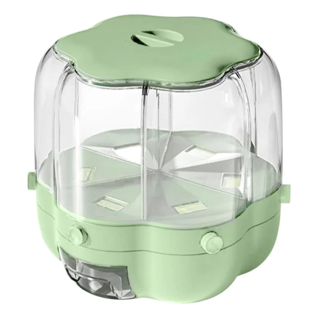 Dispensador Rotativo De Arroz E Grãos Armazenamento Rotativ