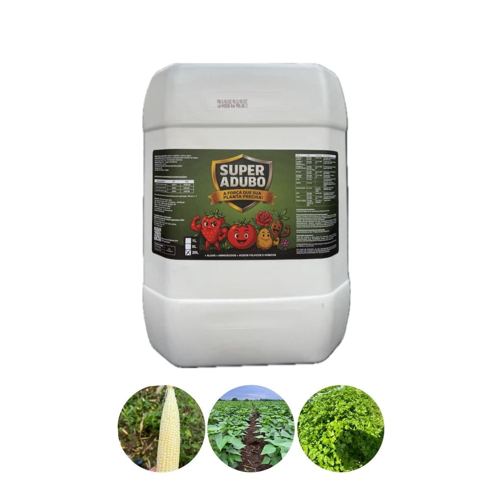 Adubo foliar/ Adubo líquido/ Fertilizante foliar/ Bioestimulante.