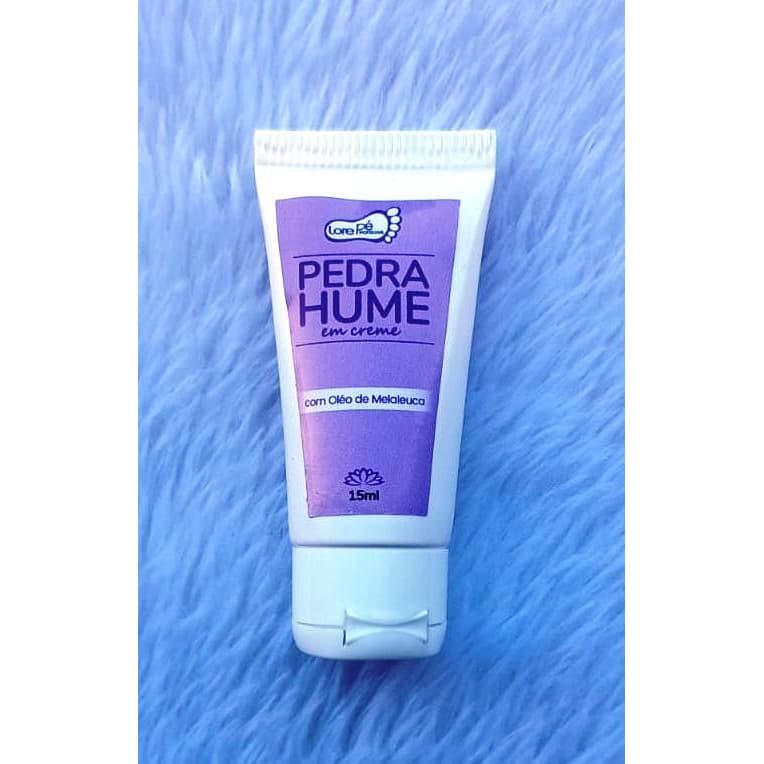 Pedra Hume em Creme com Óleo de Melaleuca Lore Pé 15ml