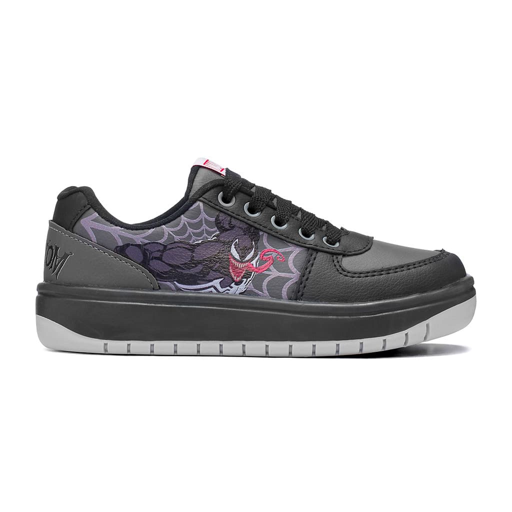 Tenis Infantil Meninos Venom Conforto Marvel Original