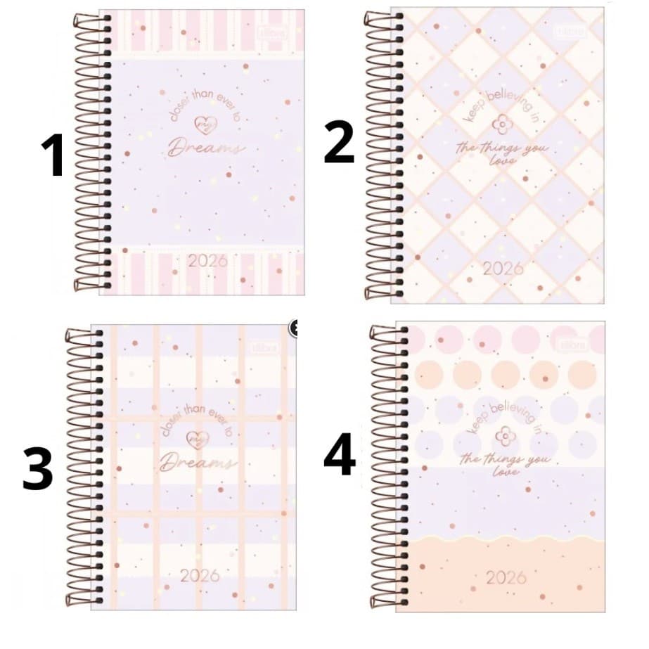 Agenda 2026 Soho 12,9 x 18,7cm TILIBRA