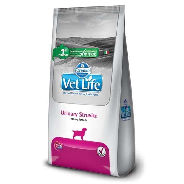 Ração Vet Life Natural Urinary Struvite Cães Adultos 2kg