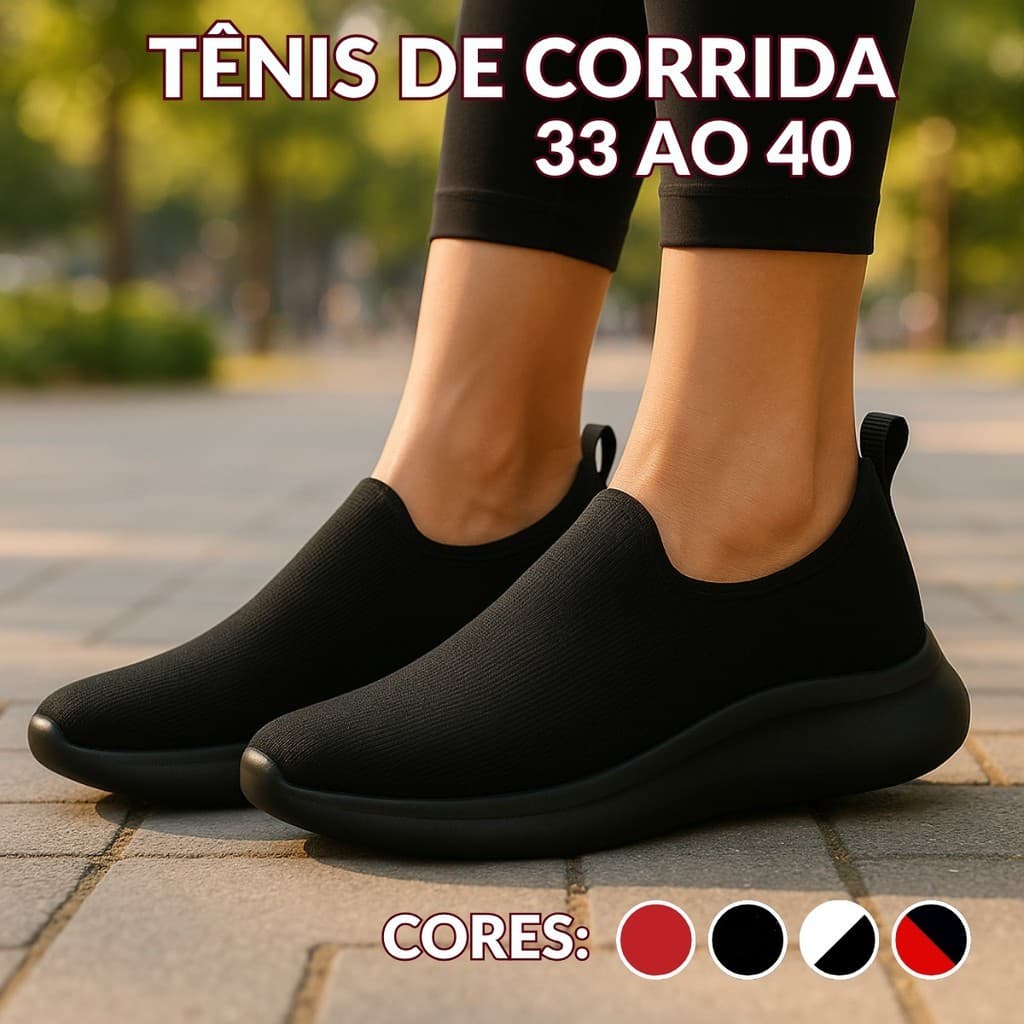 Tênis Feminino Esportivo Urb Academia Caminhada Corrida Treino Cross Fit Fitnes
