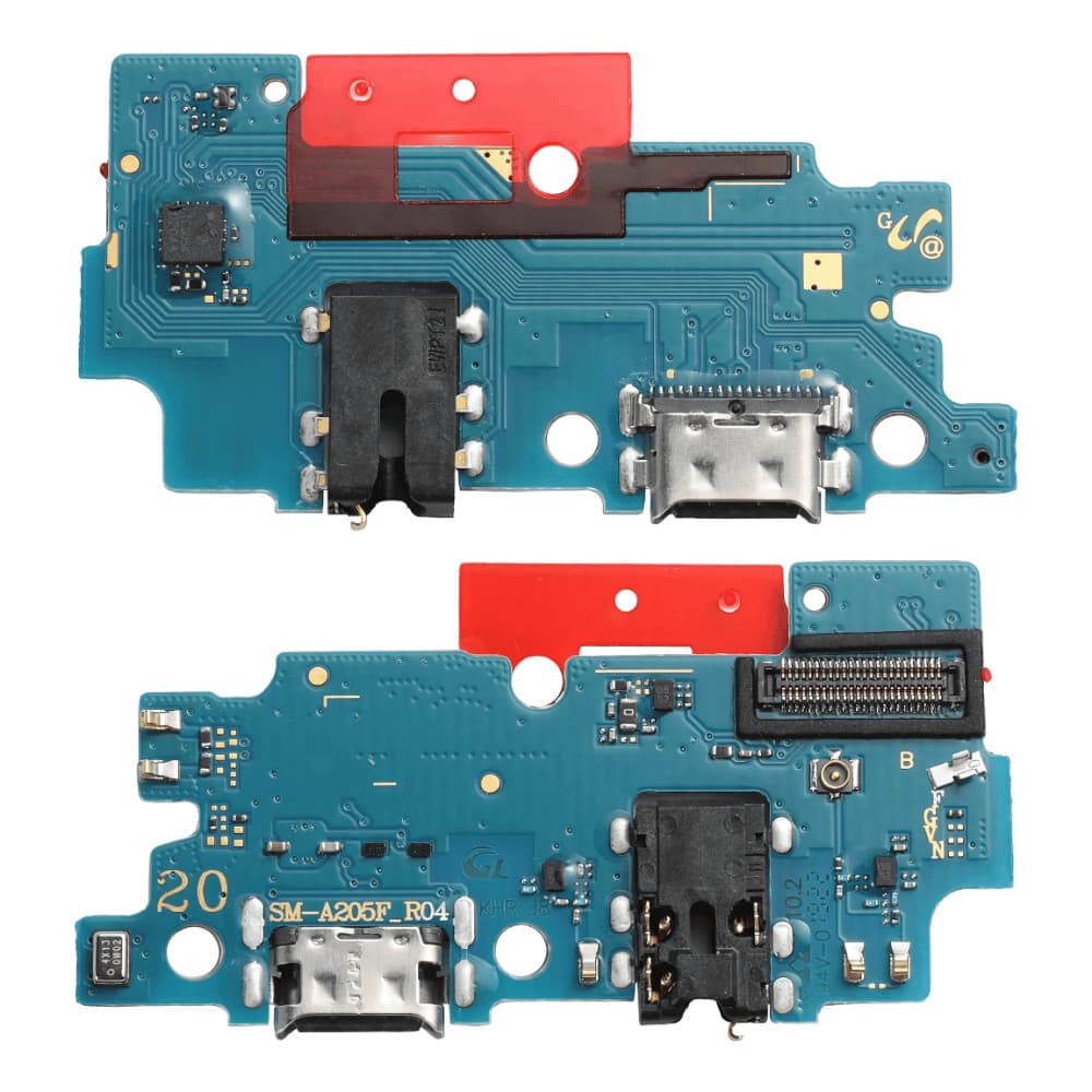 Placa USB Conector de carga Turbo Compatível A20 A205f