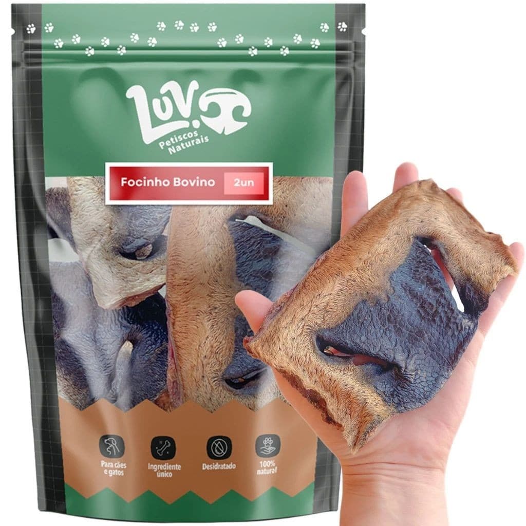 Mordedor Focinho Bovino 2un  - Luv