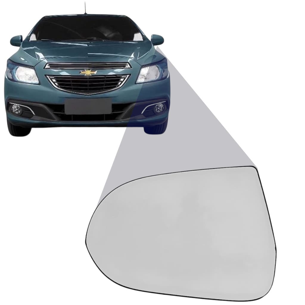 Espelho Base Vidro Retrovisor Onix Prisma 2013 14 15 A 2022