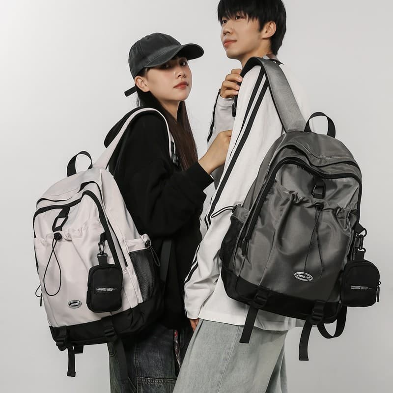 Mochila feminina estudantes do ensino médio estudantes do ensino médio rua Wear mochila masculino feminino Col