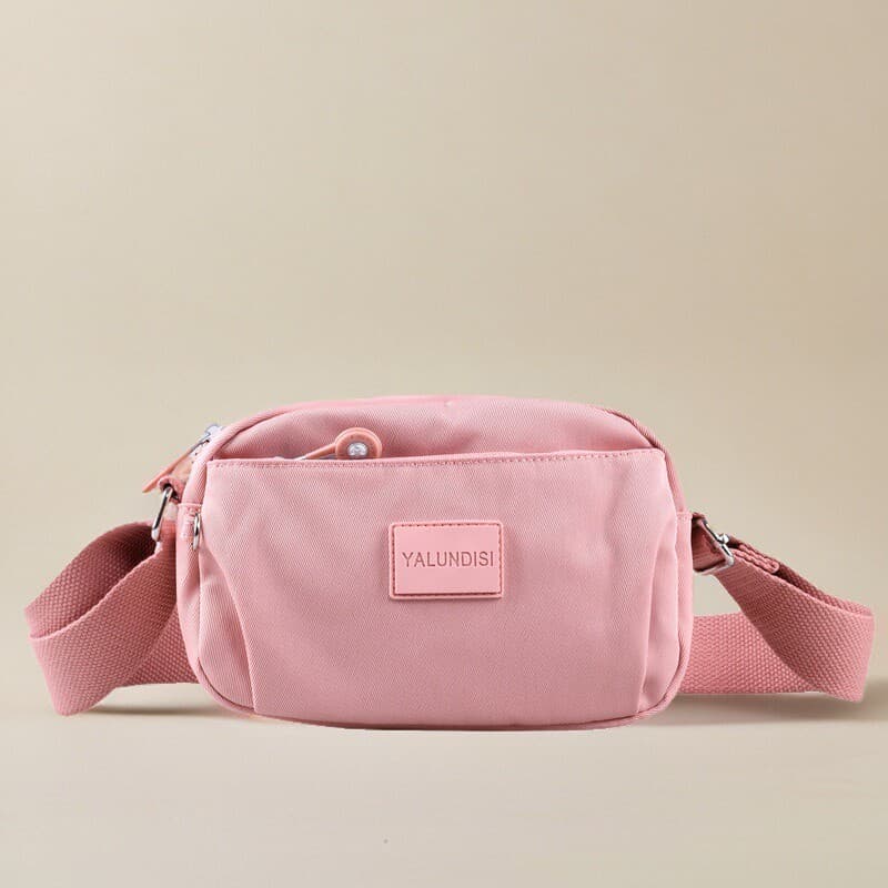 Bolsa de lona bolsa mensageiro bolsa de ombro Horizontal à prova d'água bolsa de pano Oxford leve Casual portátil bolsa