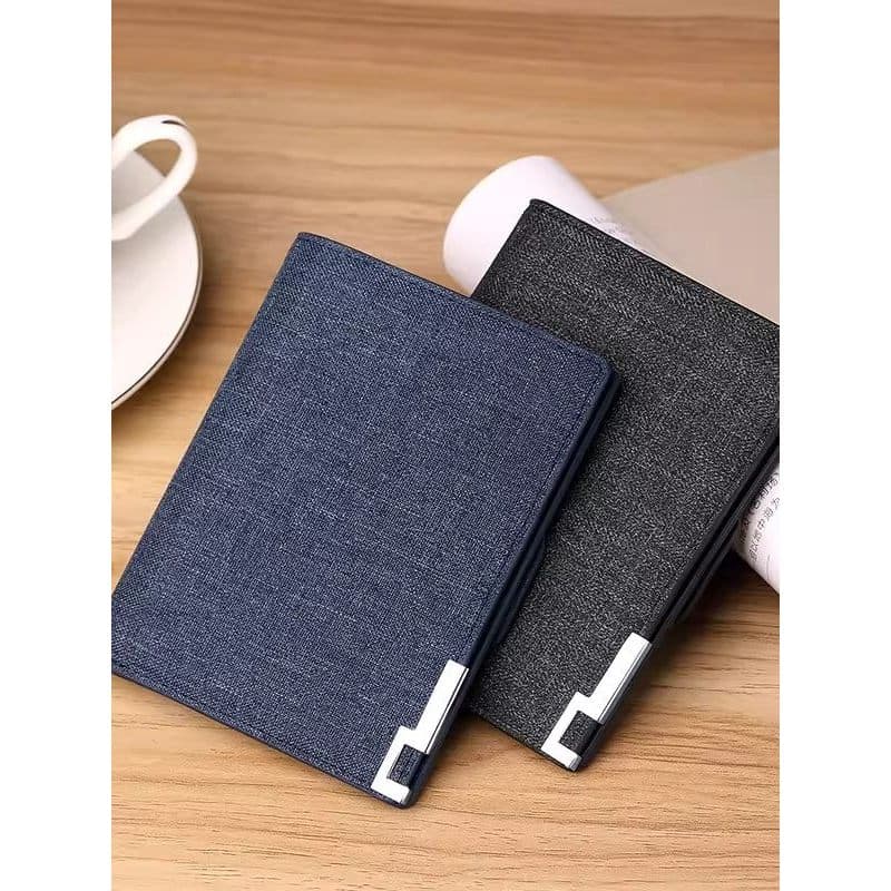 carteira masculina com ziper carteira masculina de coelho dourado masculina, carteira curta de lona exclusiva,