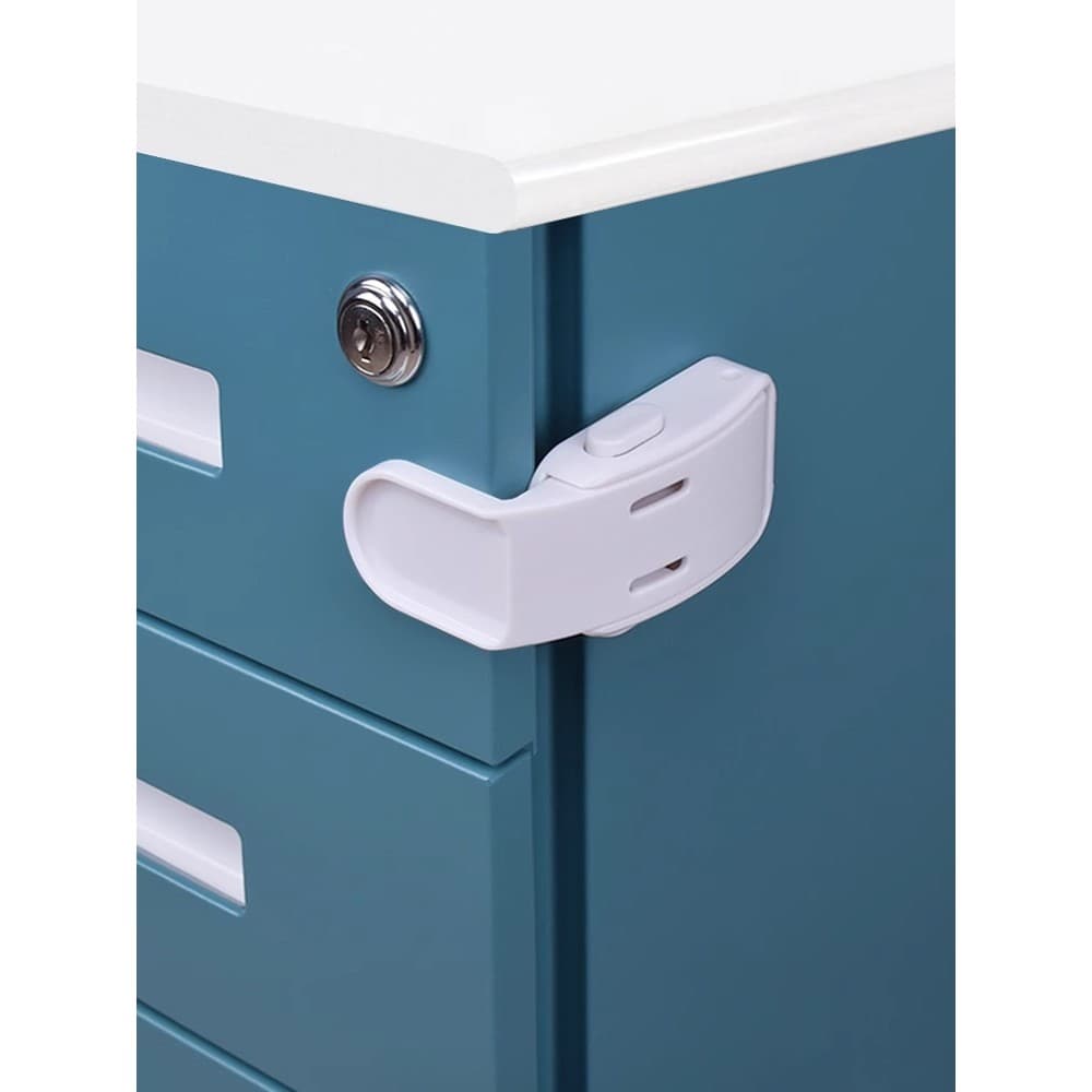 Fechadura de gaveta infantil, Anti-pitada, gaveta de mão, porta de armário, trava de segurança para bebê, gaveta aberta,
