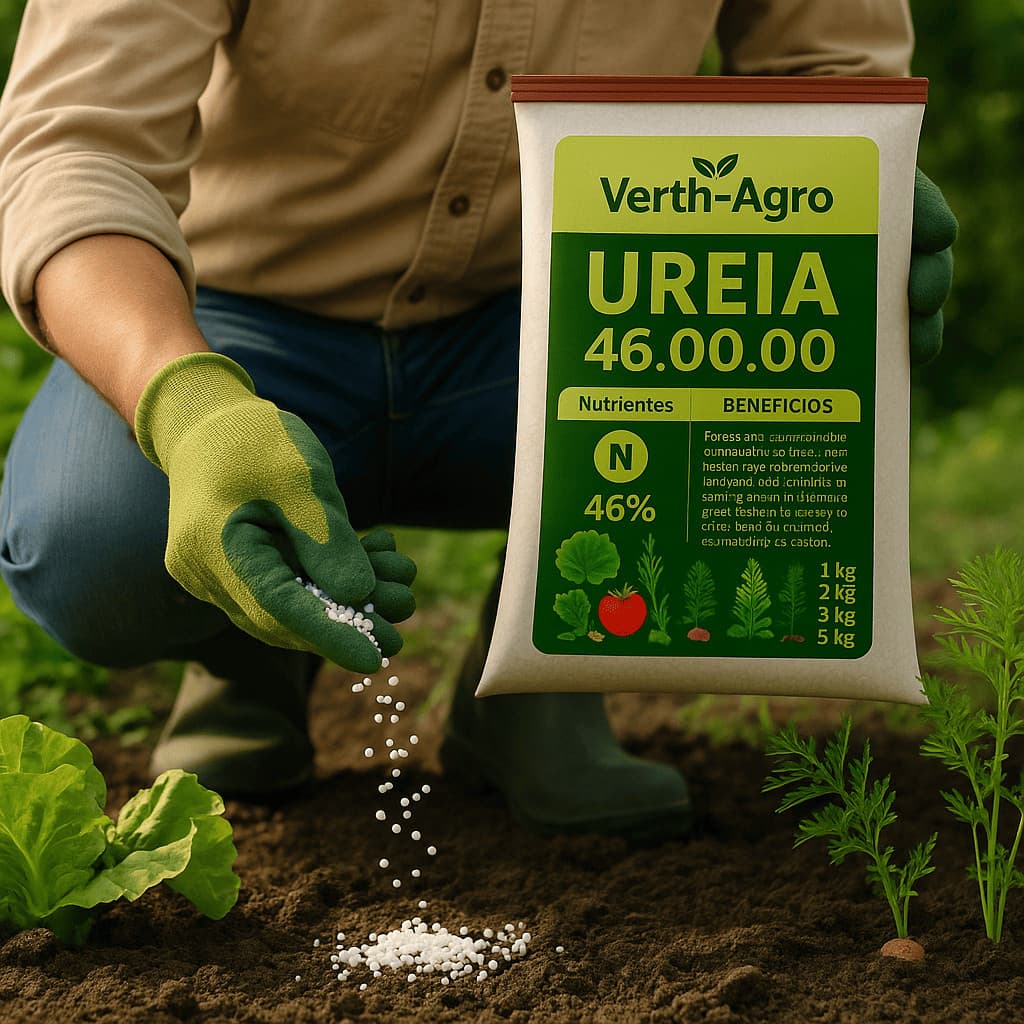 Adubo Fertilizante Ureia Premium NPK 46-00-00 Nutrição Crescimento Floração Frutificação