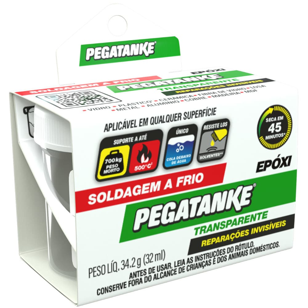 Cola Profissional Pegatanke Alta Temperatura Secagem Rápida