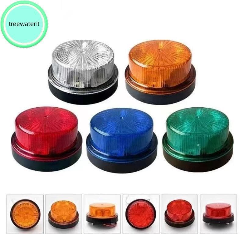 treewaterit 12V 24V Carro LED Strobe Rotativo Luz De Advertência Farol Piscando De Emergência Para Tru Canteiro De Const