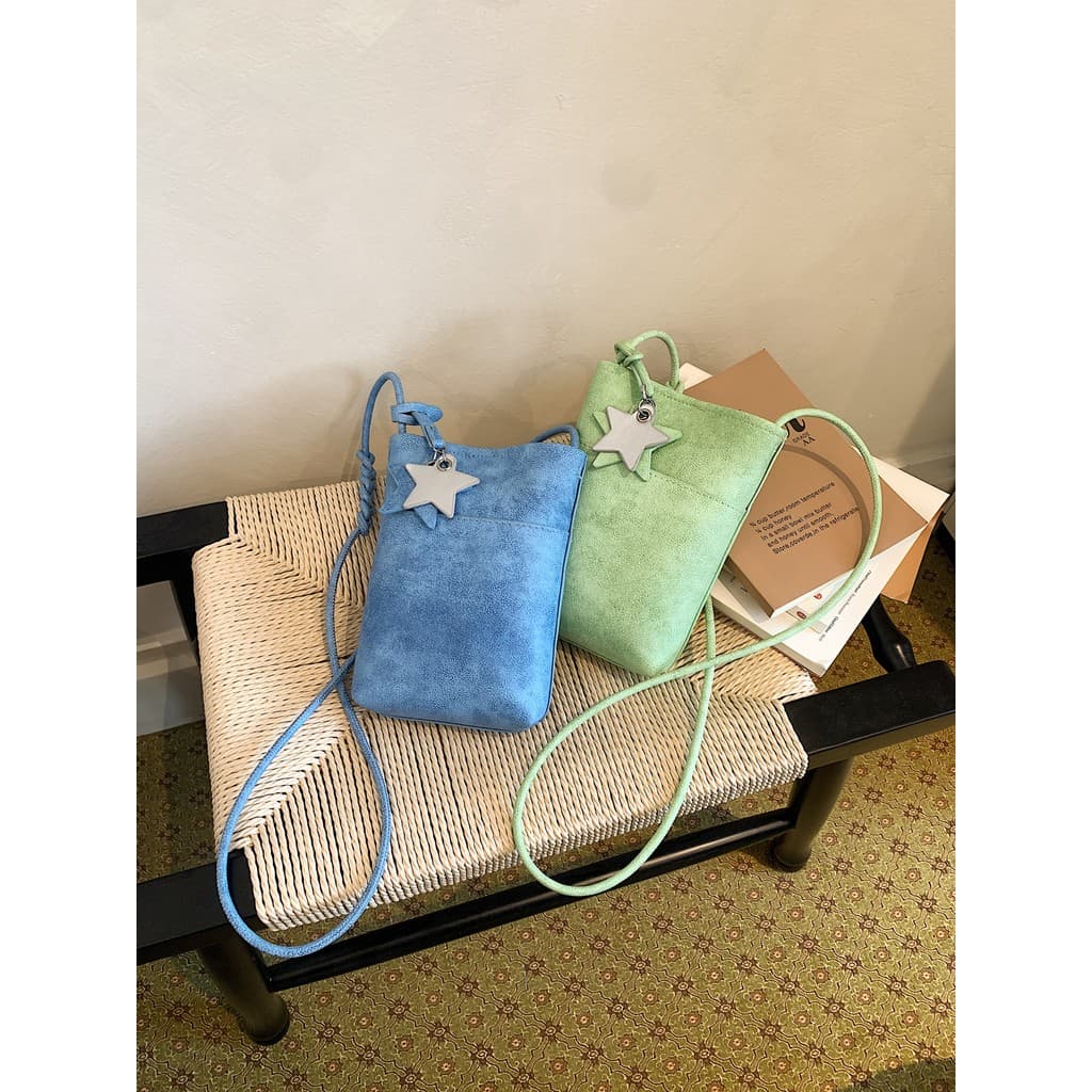 Dopamina verão saco do telefone móvel feminino Crossbody 2026 novo estilo Mini pequeno saco requintado bonito estrela le