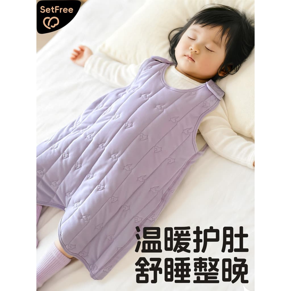 Colete de bebê saco de dormir bebê engrossado quente proteção da barriga colete estilo crianças pequenas quatro estações