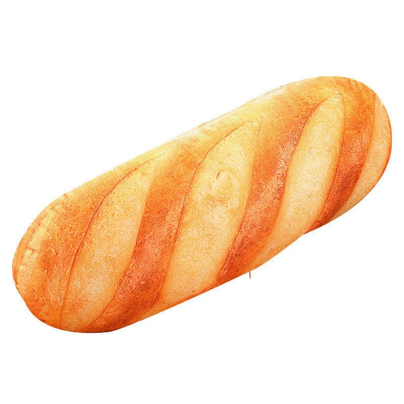 Travesseiro De Pelúcia Baguete Realista-Brinquedo De Pão Manteiga , Corpo Longo Para Sofá E Cama , Engraçado Alívio Do E