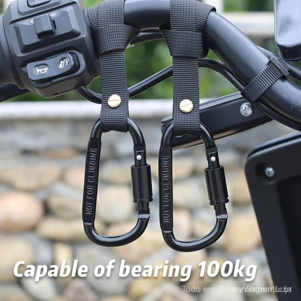 Gancho Universal para Veículos Elétricos Bicicleta de Bicicleta com Bateria Frontal Universal Motocicleta Poderoso Capac