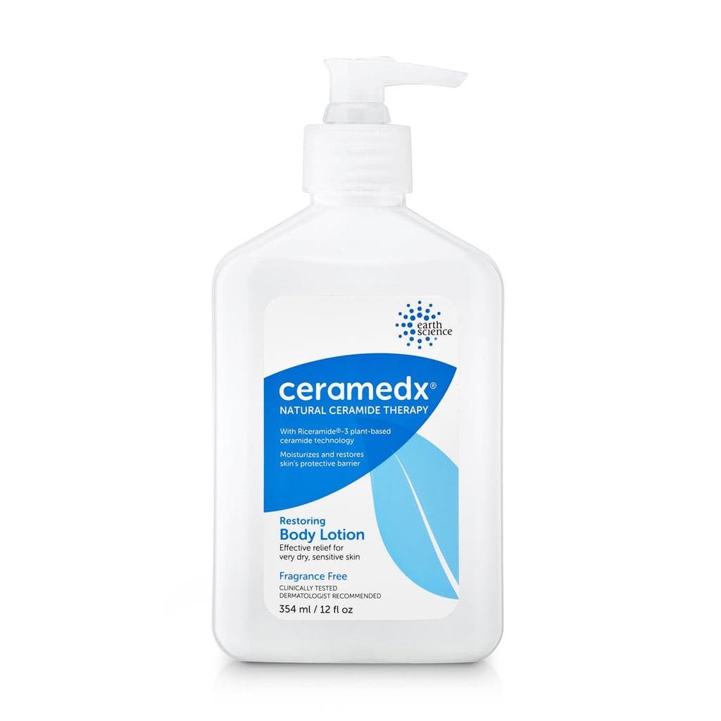 Ceramedx - Loção Corporal Restauradora |   Loção de Ceramidas Naturais para Pele Seca e Sensível |   Livre de crueldade,