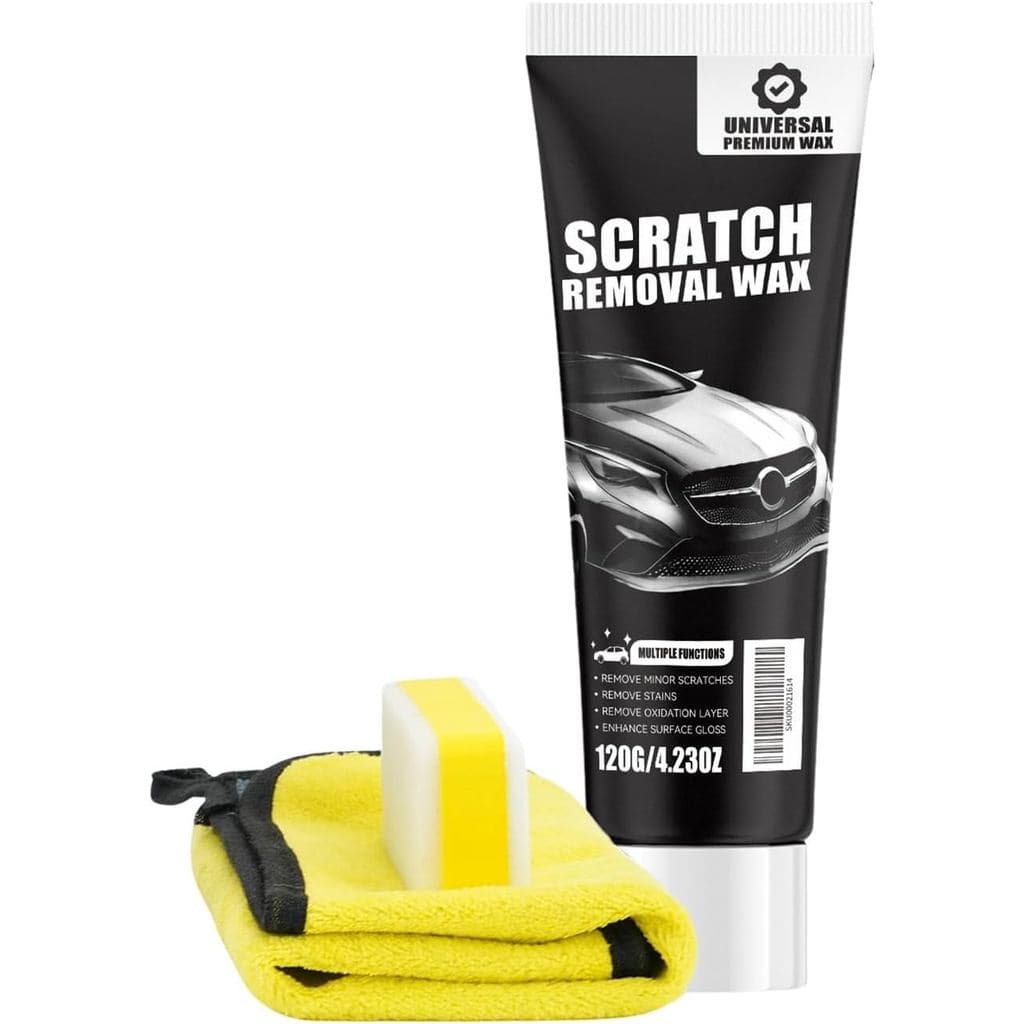 Kit de Reparação de Arranhões em Carros, Removedor de Arranhões de Fácil Aplicação com Toalha e Esponja, Proteção de Pin