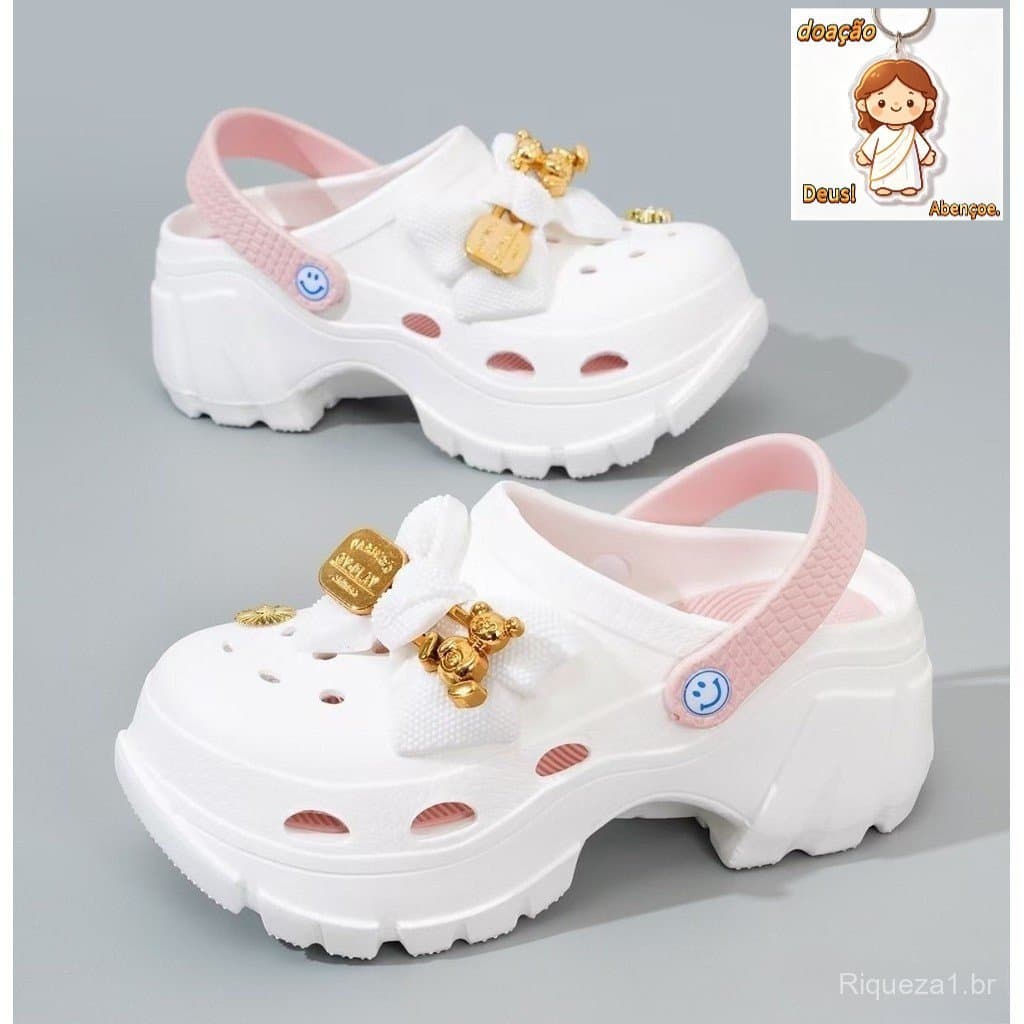 DA Sandálias Femininas Chinelos De Praia Antiderrapantes Plataforma EVA Antideslizantes Sapatos De Saúde De Sola Grossa