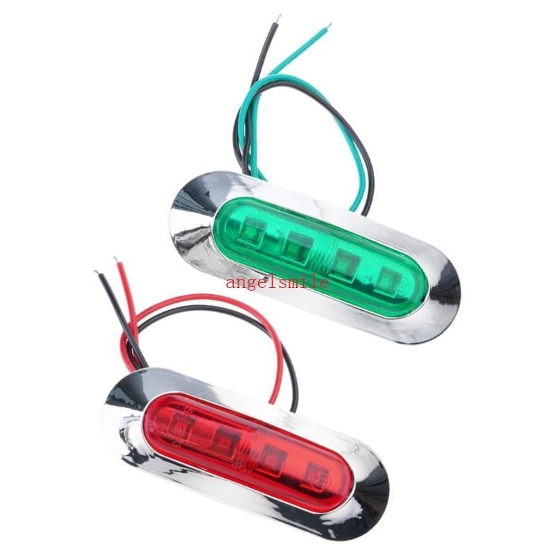 Outdoor LED Light 2Pcs 24V Lâmpada Navegação Usada Para Luz Indicadora Iate Camuflado