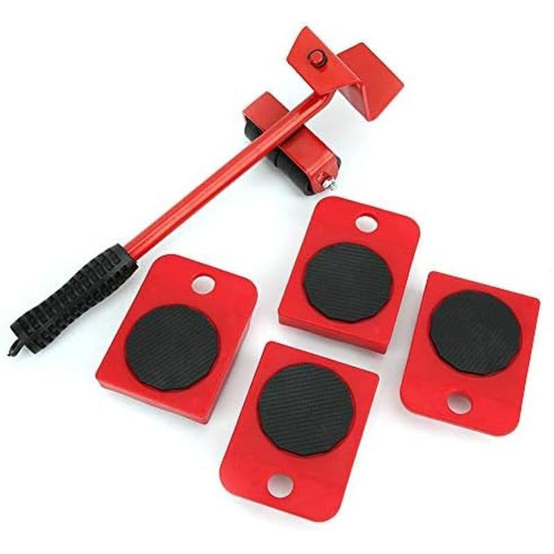 Movimentador De Móveis Para Serviços Pesados Fafeicy Com Rodas Espessadas & amp ; Alça Ergonômica Transporte Sem Esforço