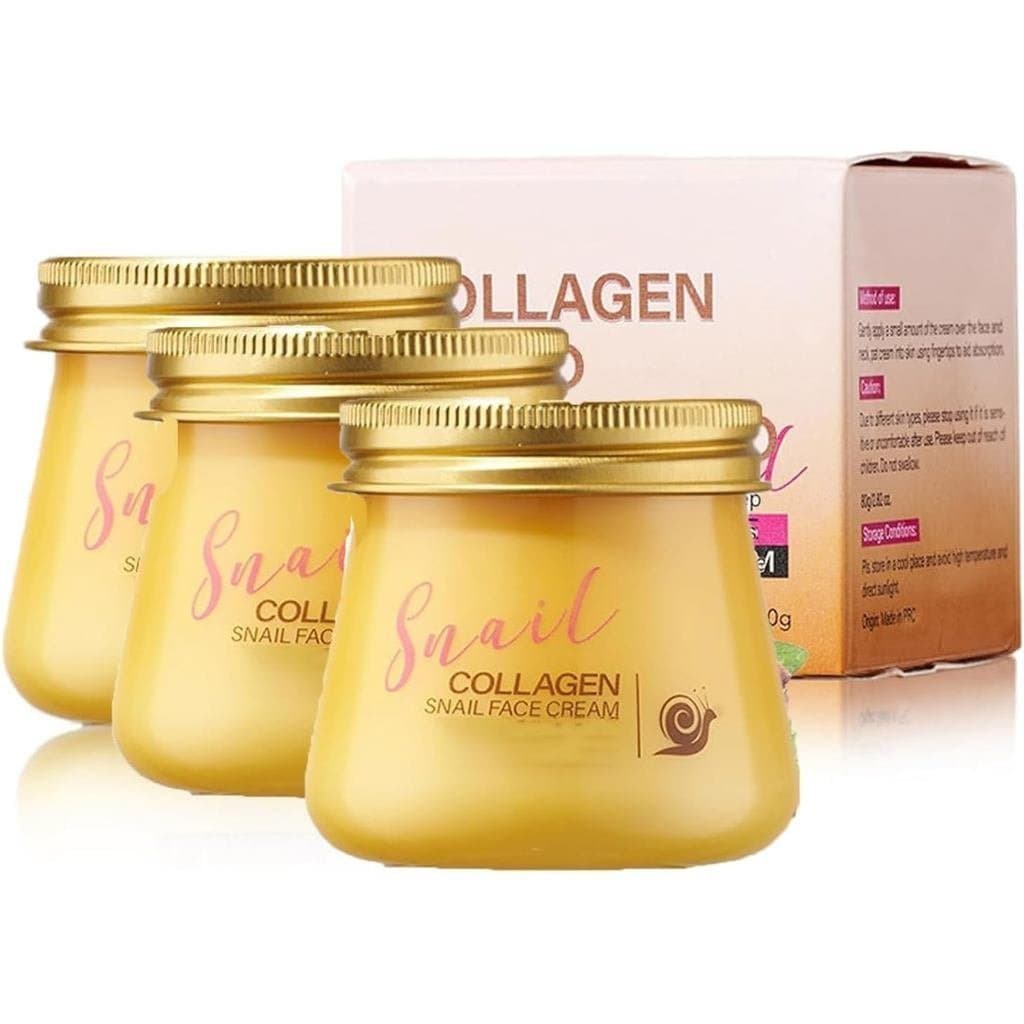 Creme Facial de Colágeno de Caracol XKD2, Creme Hidratante com Proteína de Caracol, Hidratante Rejuvenescedor Anti-Rugas