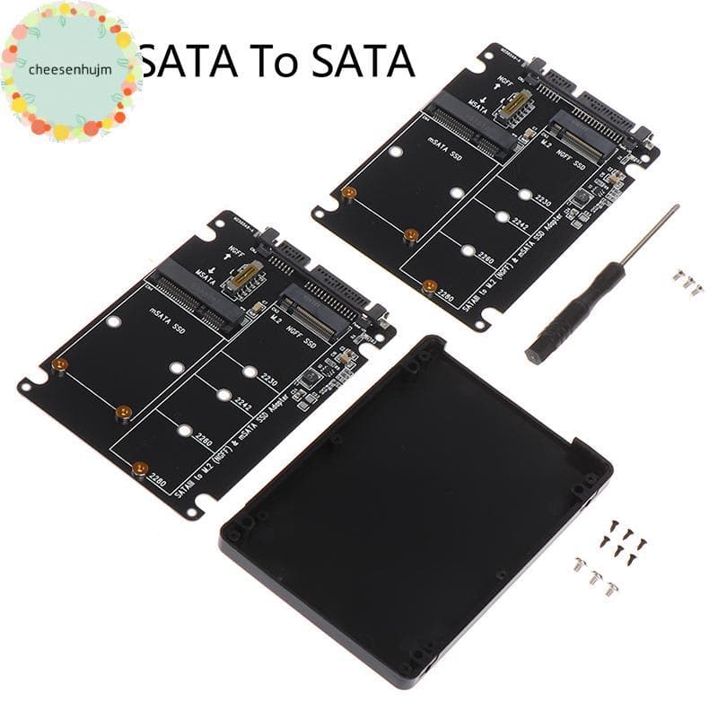 cheesenhujm NGFF Para SATA 3 Gabinete HDD Externo Adaptador MSATA SSD M . 2 Placa Adaptadora De Protocolo BR