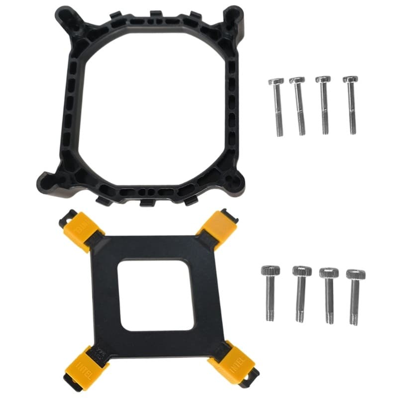 SK CPU Ventilador Suporte Do Dissipador Calor Para LGA 1150 1151 1155 1156 1366 1700 Kit Montagem Base Da P