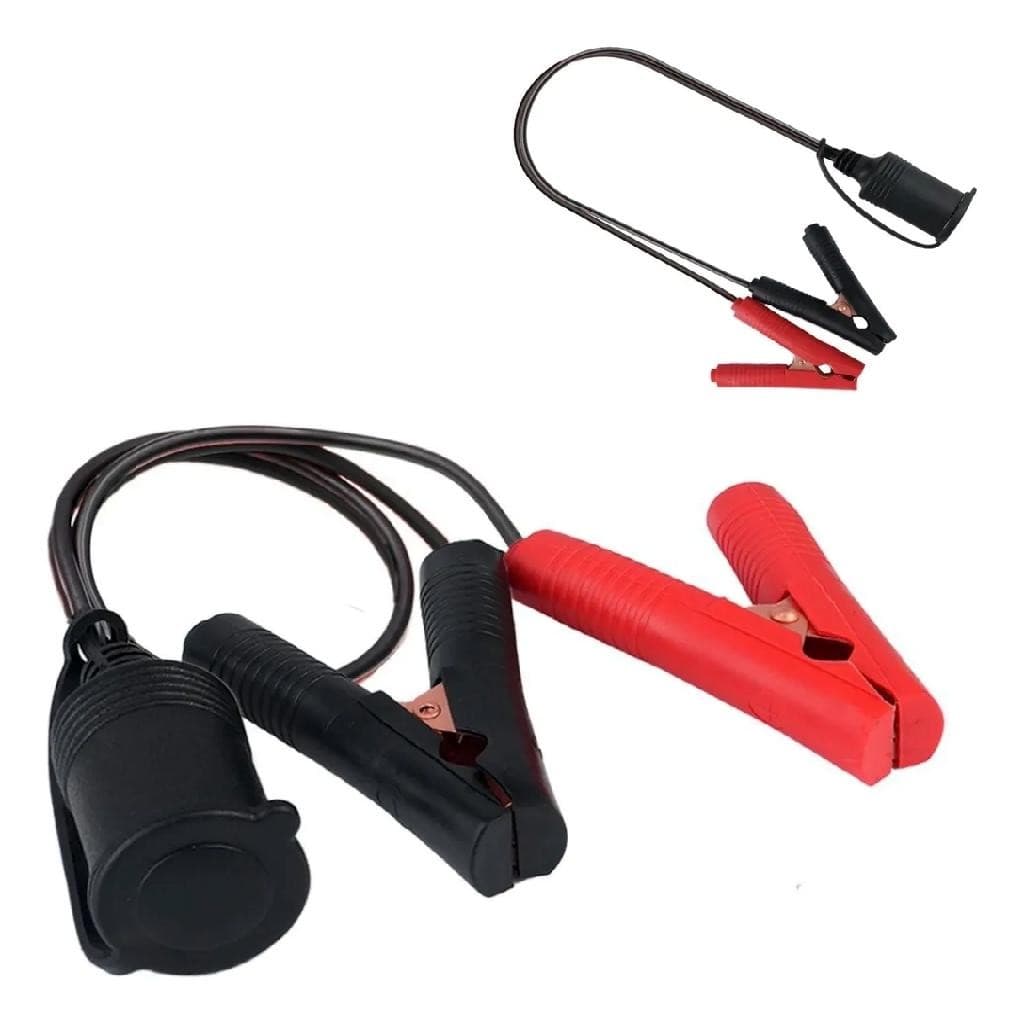 Adaptador 12v Para Bateria Do Carro Cabo Com 50cm Nautika