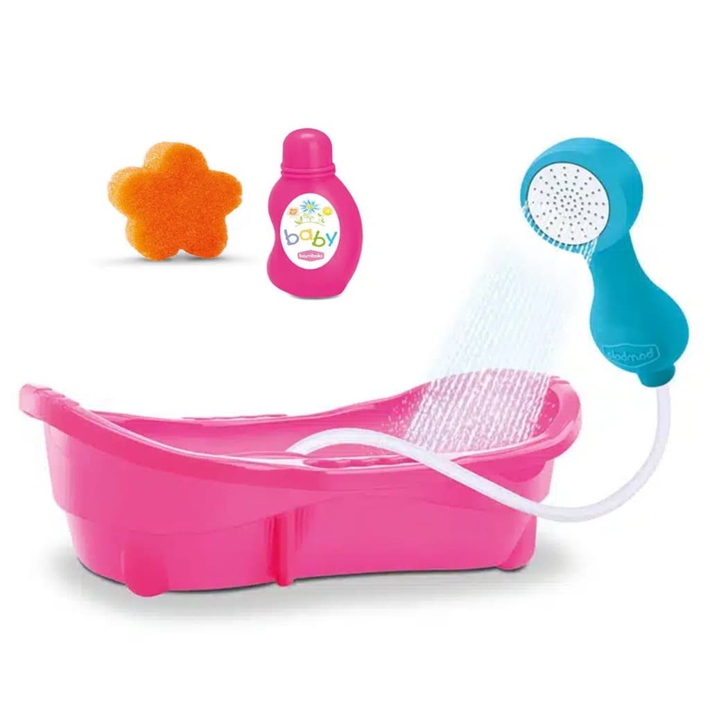 Banheira Para Boneca Banho Do Bebe Toots Com Acessorios