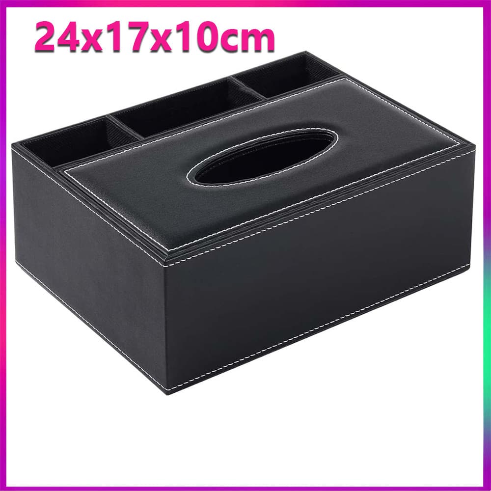 Caixa Porta Lenço de Papel e pu eco Decorativo Caixa para Lenço De Papel