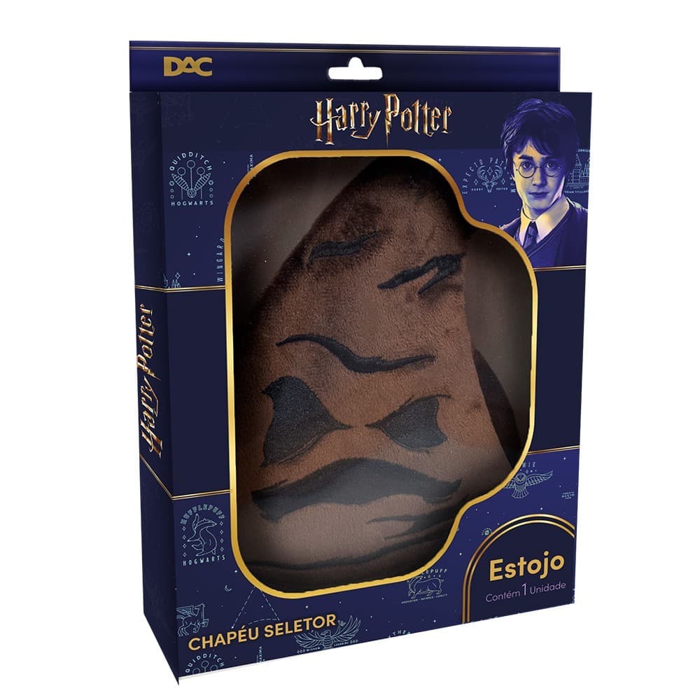 Estojo Penal 1z Fluffy Chapeu Seletor Harry Potter - Dac