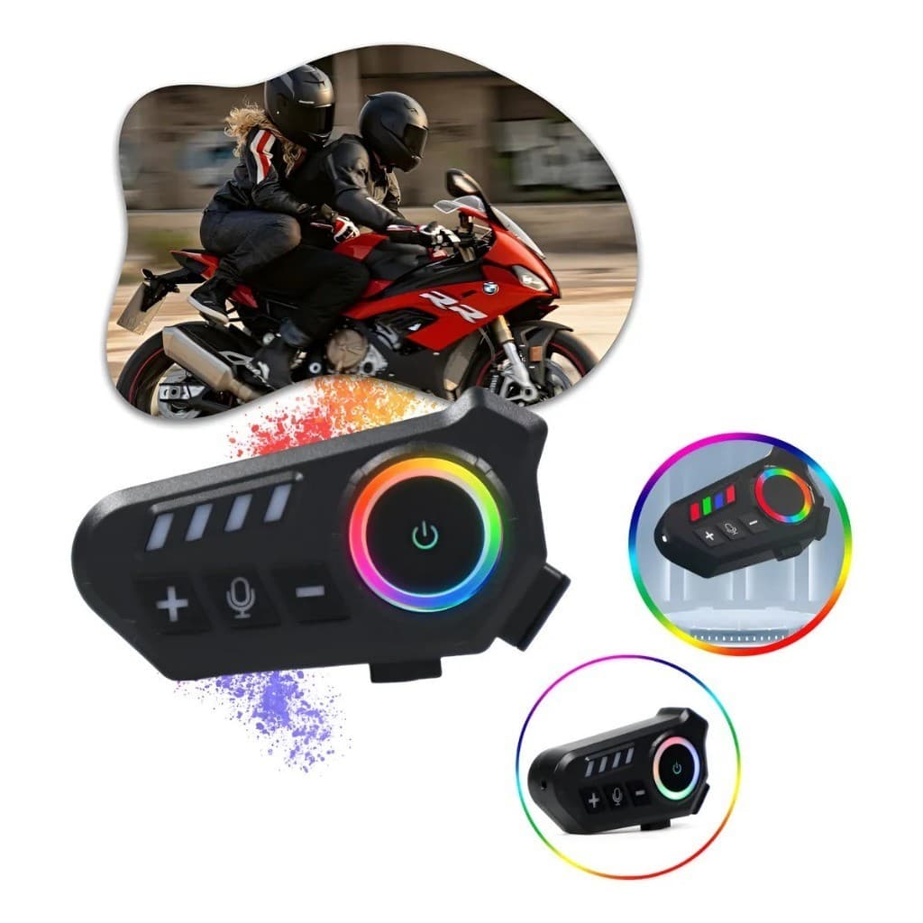 Fone De Ouvido Comunicador Sem Fio Para Capacete De Moto K06