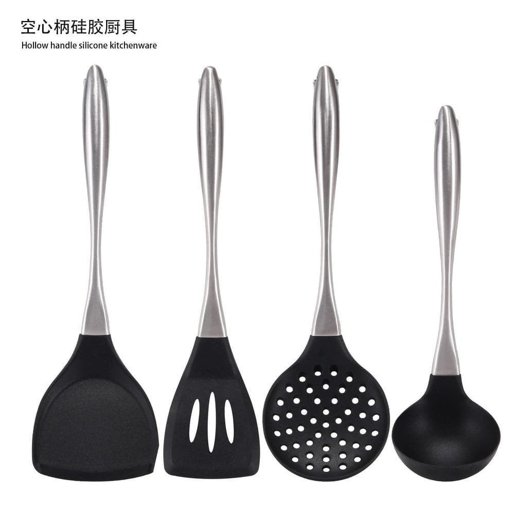 Espátula de Silicone de qualidade alimentar, panela antiaderente doméstica, espátula especial, resistente a altas temper