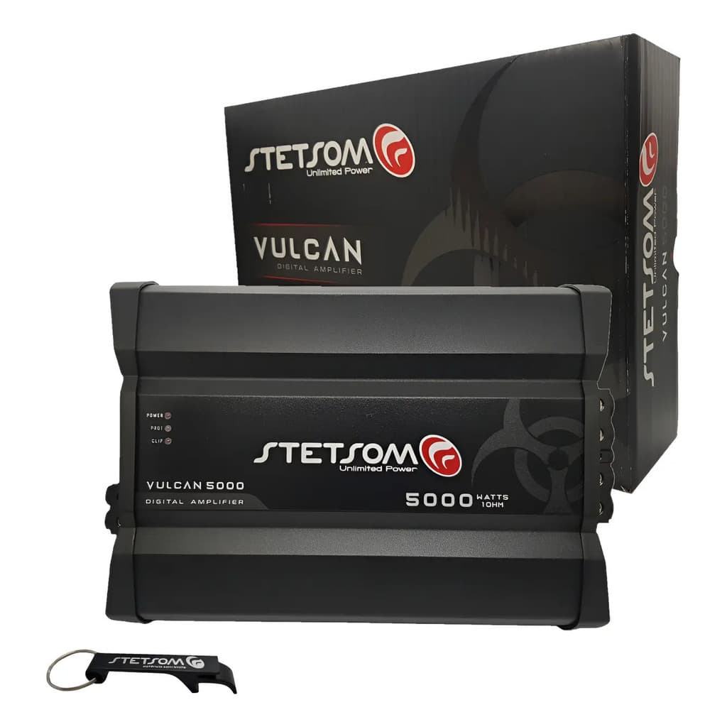 Modulo Stetsom 5000w 1 Ohm Vulcan 5000w Potencia Sem Limite