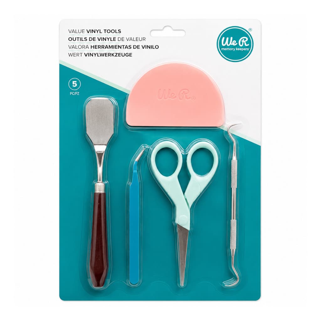 Kit de Ferramentas para depilar Vinil Kit 5 Pçs We R