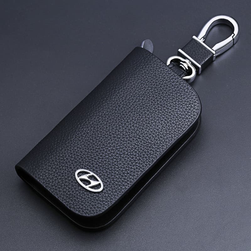 Capa dedicada para chave Hyundai de Pequim Irante Elena Seungda ix35 Sonata Balandong Bolsa de carro de couro genuíno 2
