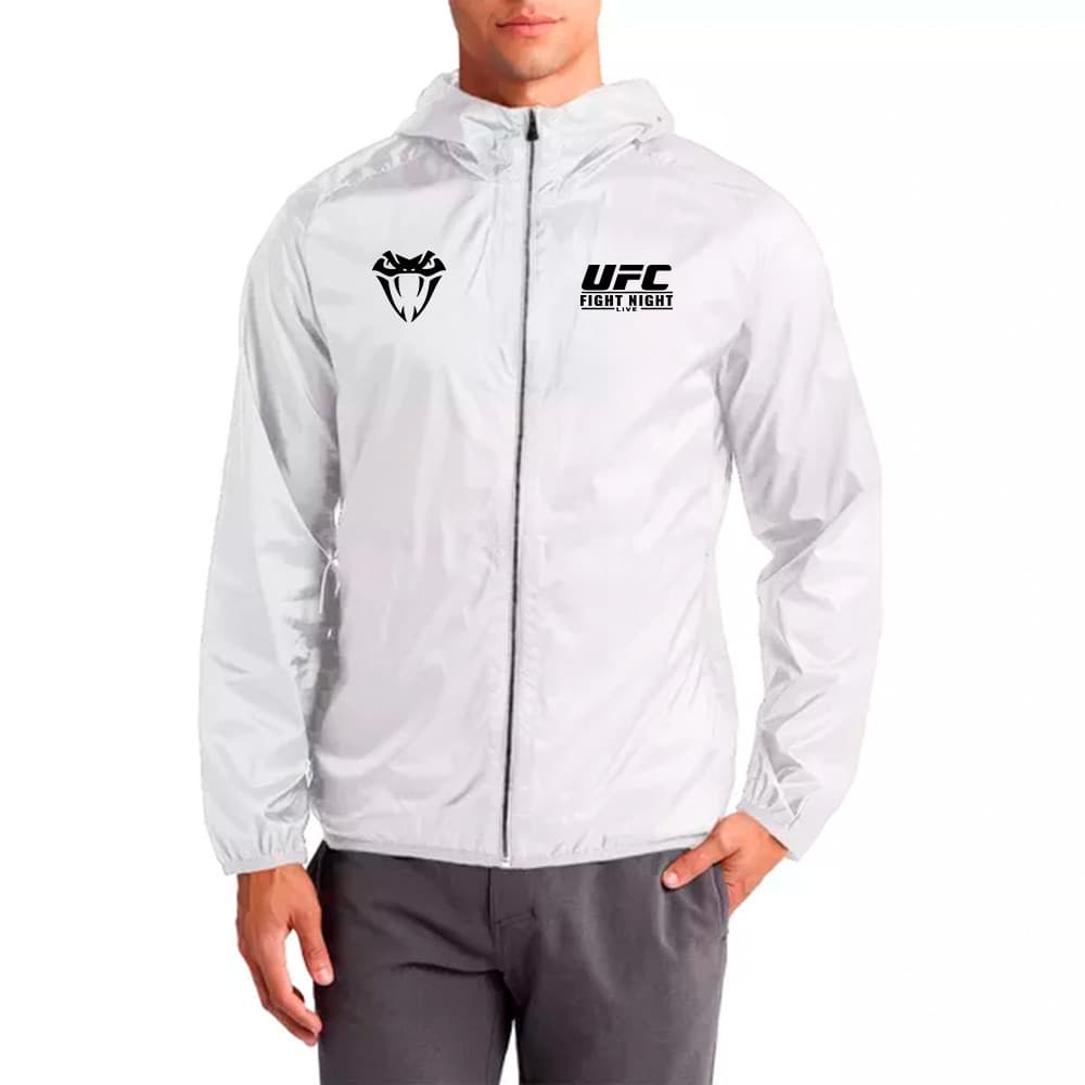 Jaqueta Corta Vento Impermeável Masculina fresca esilosa ufc sanek arte gym fitness pós treino