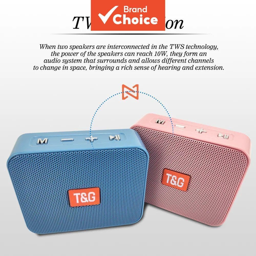 T&G TG166 Mini Alto-falante Bluetooth Portátil IPX5 À Prova D'Água Caixa de Som Estéreo TWS Elite Pro Max para Uso ao Ar