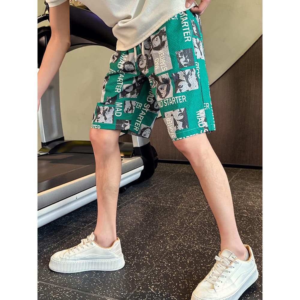 Design Shorts masculino verão Street Wear plâncton bonito esportes calças cortadas 2024 novo estilo calças casuais mascu