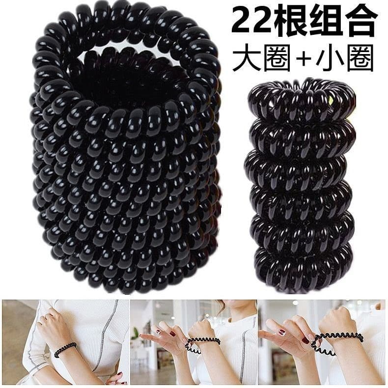Versão coreana faixa de borracha cabeça corda anel de cabelo adulto laço de cabelo faixa de borracha cocar linha telefôn