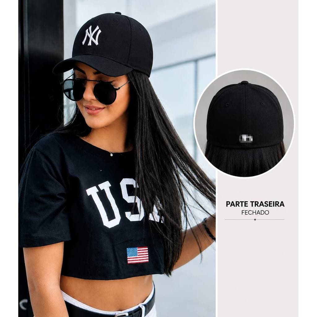 Boné fechado  New York TODAS AS CORES Ny Nyc  Melhor Qualidade Do Brasil
