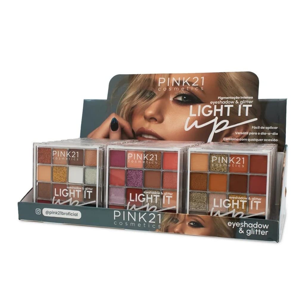 Paleta De Sombras Light It Up - Pink 21