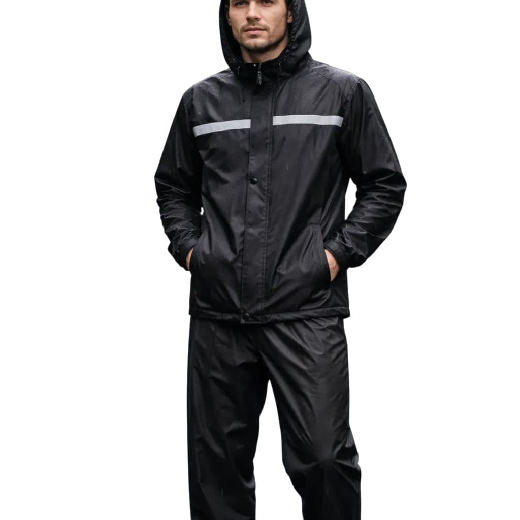 Capa De Chuva Motoqueiro Conjunto Impermeável BMAX