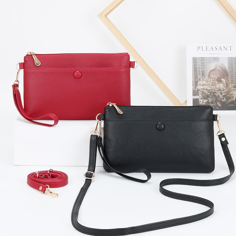 2026 novo estilo simples All-Match bolsa de ombro pequena bolsa feminina de meia-idade bolsa mensageiro mãe pequena Shou