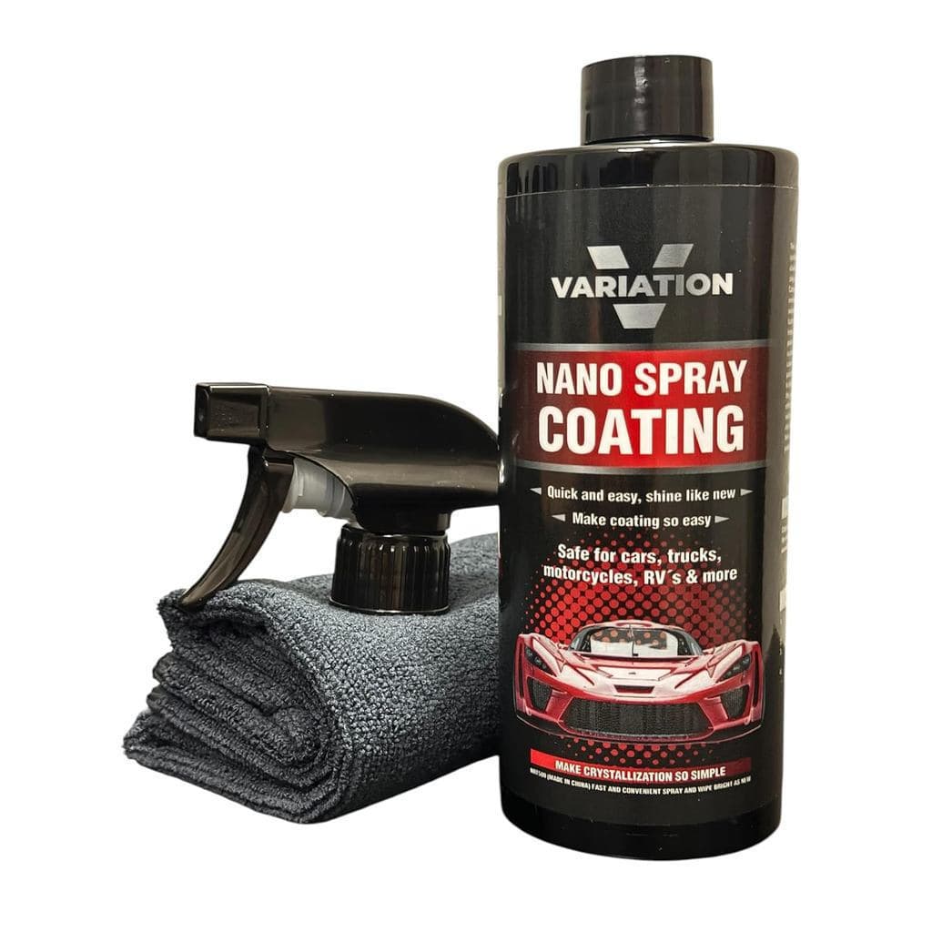 O spray de revestimento nano cerâmico proporciona excelente brilho e proteção para as superfícies da pintura de automóve