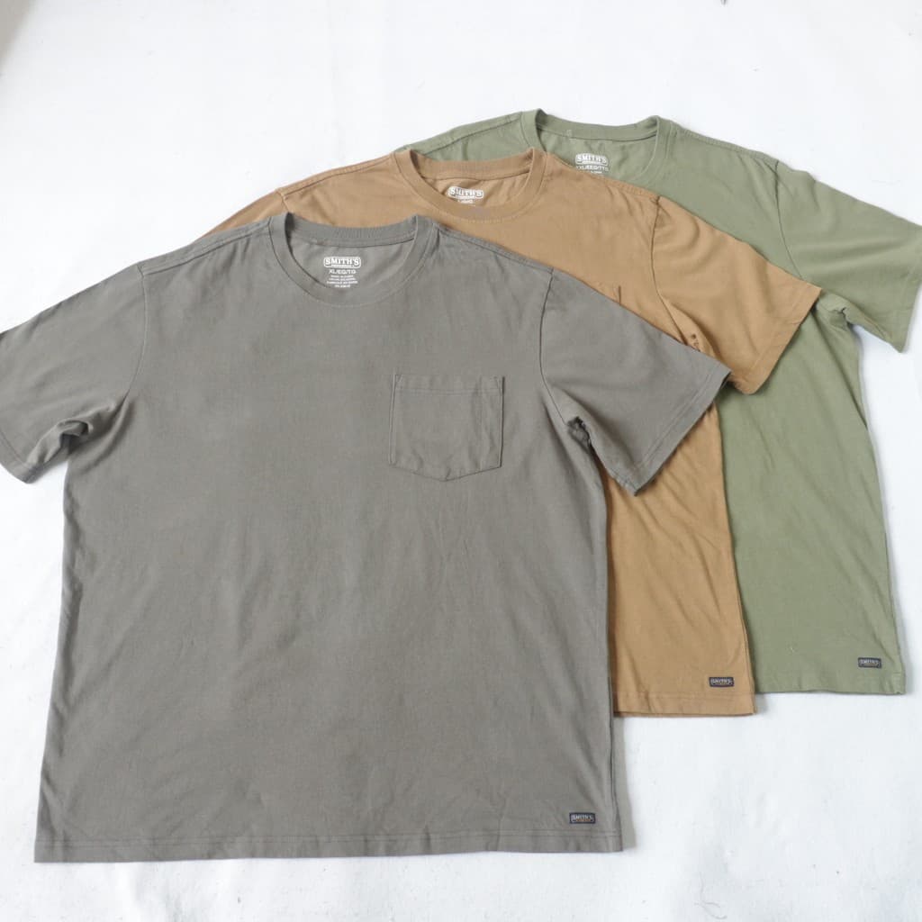 Comércio exterior estilo americano pesado 200g algodão puro bolso de manga curta camiseta verão masculino em torno do pe