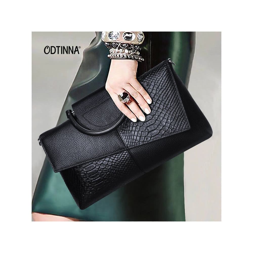 Bolsa de couro de primeira camada feminina 2026 novo estilo na moda verão grande capacidade All-Match um ombro