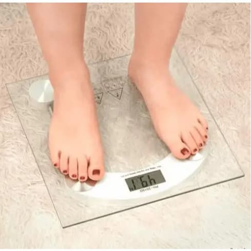 Balança Corporal Digital Vidro Temperado Qualidade Premium Nutrição Academia Croosfit Avaliação180kg